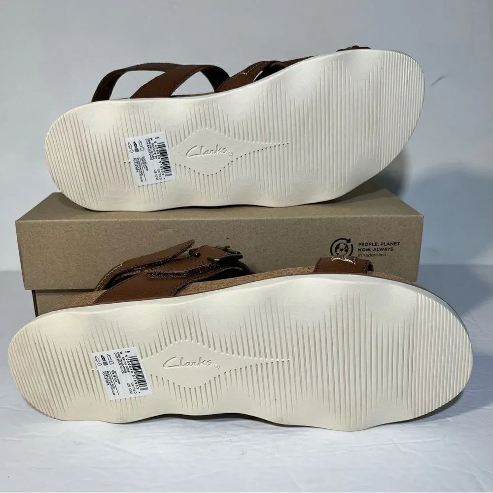 Clarks Collection Brynn Step Adjustable Sandals - Picture 6 of 6
